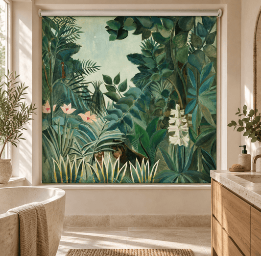 The Equatorial Jungle by Henri Rousseau Printed Picture Roller Blind - RB1496 - Art Fever - Art Fever