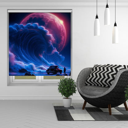The great wave Printed Picture Photo Roller Blind - 1X2843038 - Art Fever - Art Fever