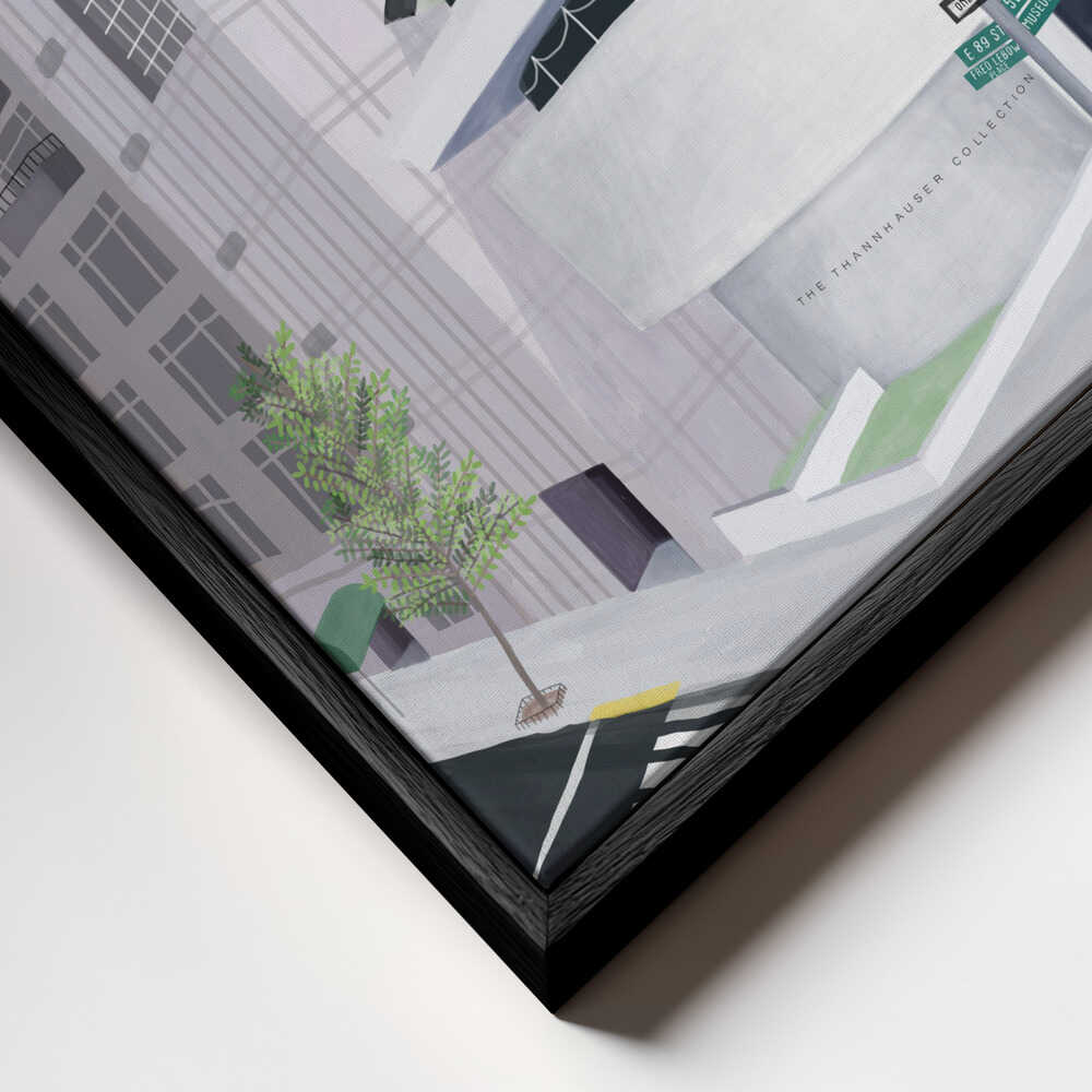 The Guggenheim Art Museum, New York Canvas Print Wall Art 1X2896655 - ART FEVER - Art Fever