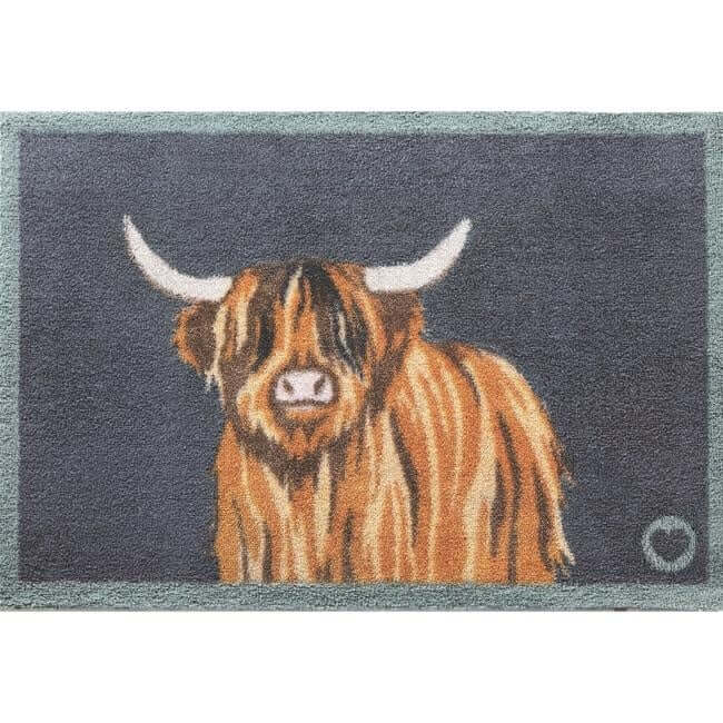 The Highland Cow Mat - The Rugs - Art Fever