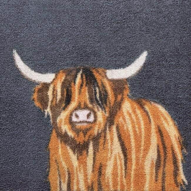 The Highland Cow Mat - The Rugs - Art Fever