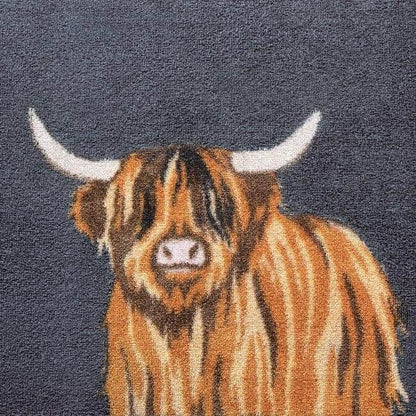 The Highland Cow Mat - The Rugs - Art Fever