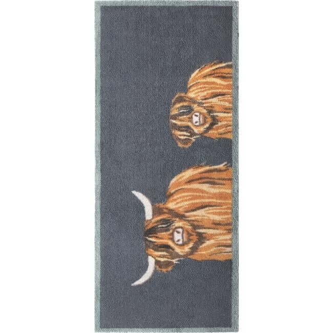 The Highland Cow Mat - The Rugs - Art Fever