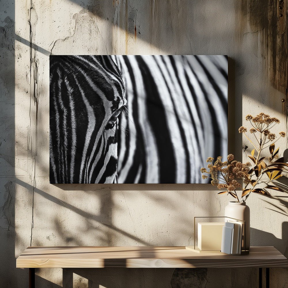 The Look of Nature Black & White Photography Canvas Print Picture Wall Art - 1X1151889 - Art Fever - Art Fever