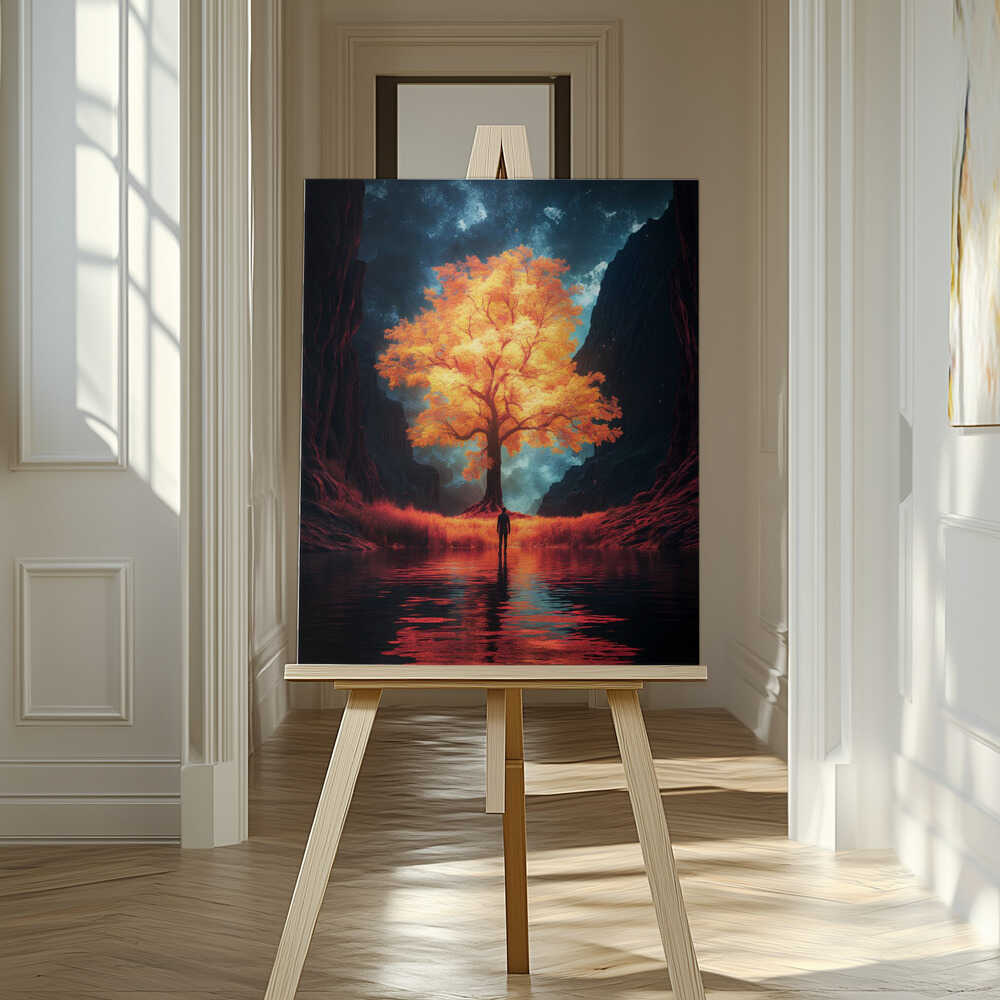 The Magical Tree Canvas Print Wall Art 1X2992892 - ART FEVER - Art Fever