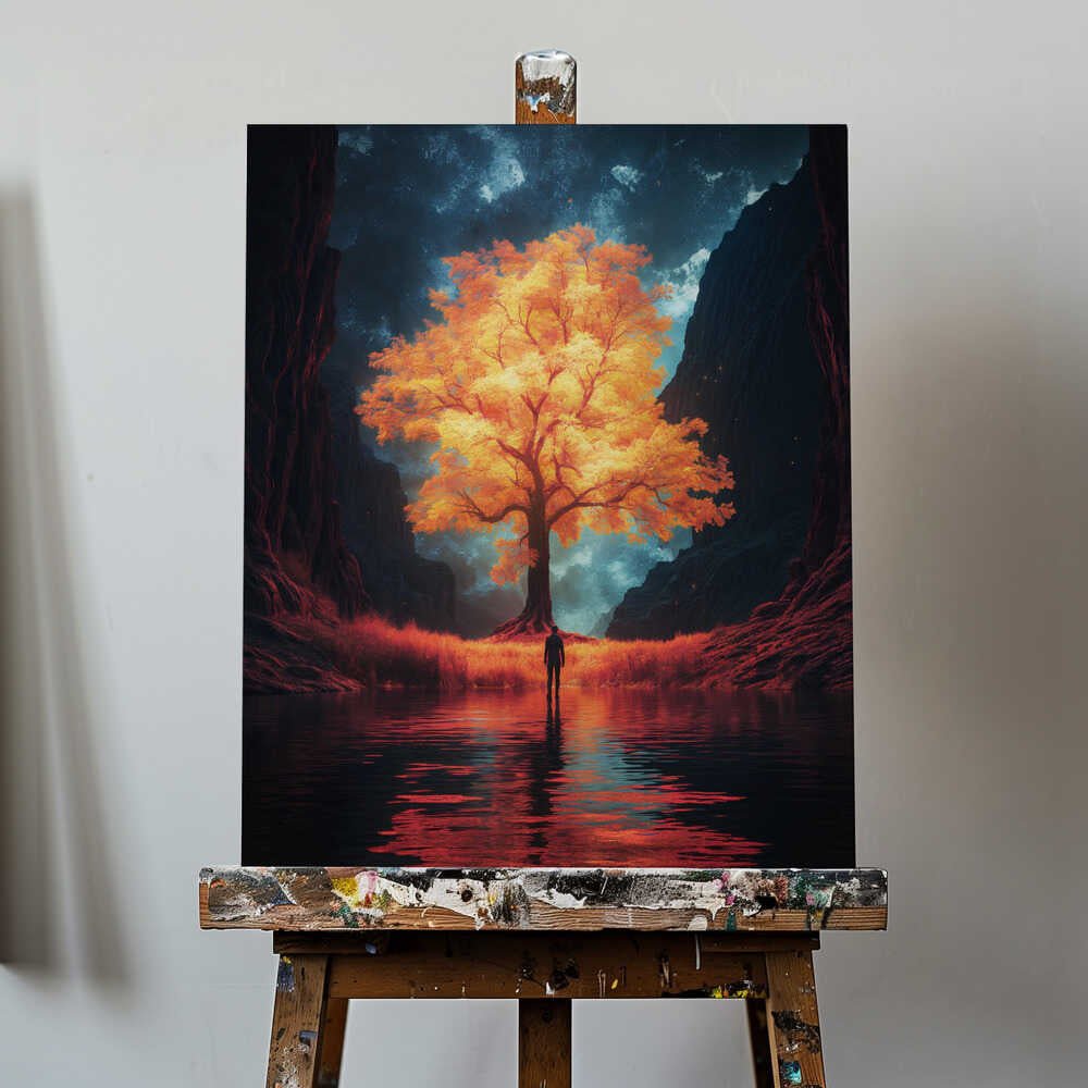 The Magical Tree Canvas Print Wall Art 1X2992892 - ART FEVER - Art Fever