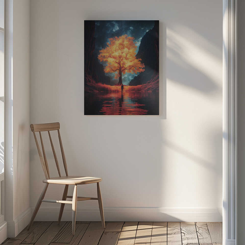 The Magical Tree Canvas Print Wall Art 1X2992892 - ART FEVER - Art Fever