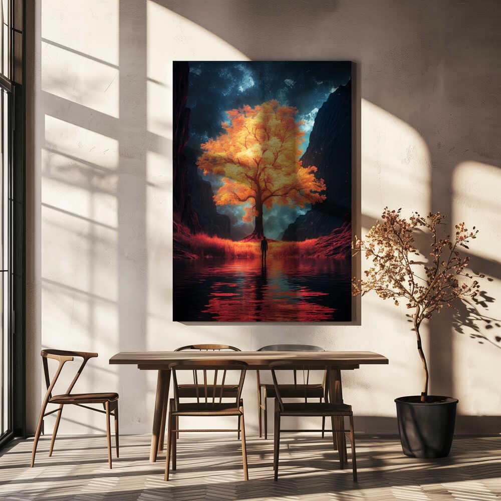 The Magical Tree Canvas Print Wall Art 1X2992892 - ART FEVER - Art Fever