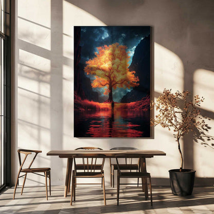 The Magical Tree Canvas Print Wall Art 1X2992892 - ART FEVER - Art Fever