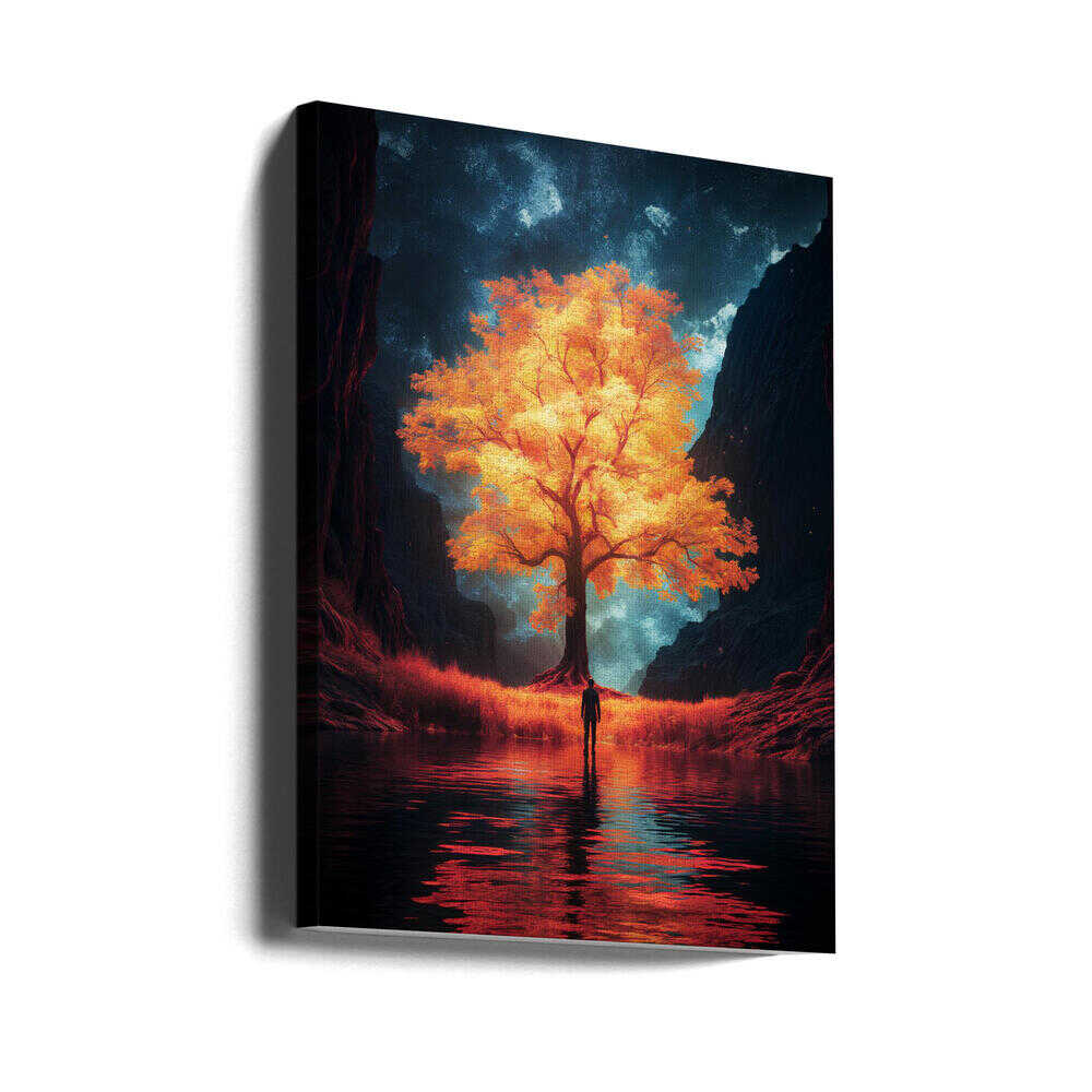 The Magical Tree Canvas Print Wall Art 1X2992892 - ART FEVER - Art Fever