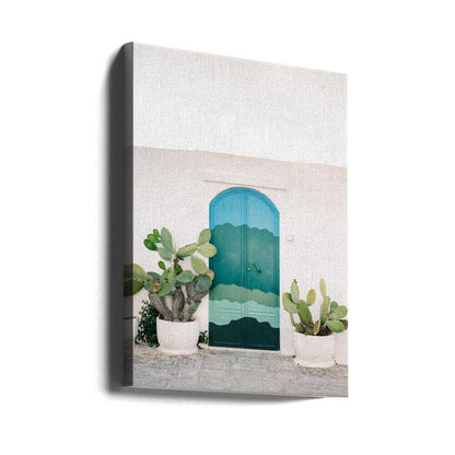 The Ostuni Door Canvas Print Wall Art 1X2794561 - ART FEVER - Art Fever