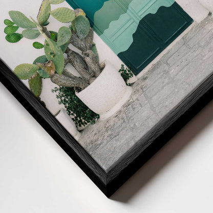 The Ostuni Door Canvas Print Wall Art 1X2794561 - ART FEVER - Art Fever