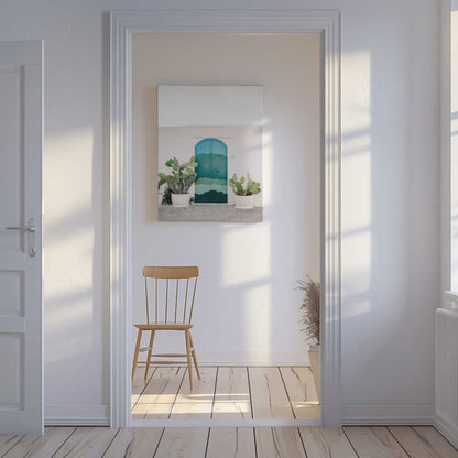 The Ostuni Door Canvas Print Wall Art 1X2794561 - ART FEVER - Art Fever