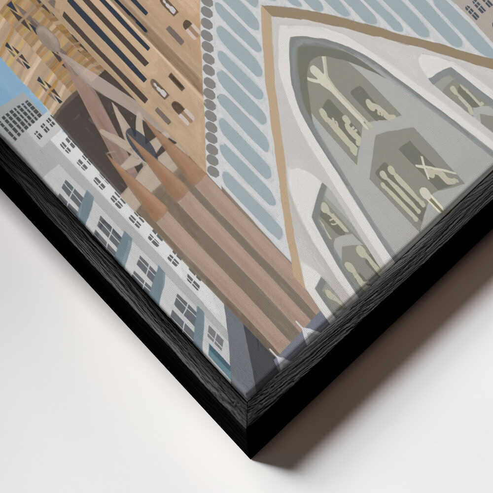 The Sagrada Familia, Barcelona by Artist Carla Daly Canvas Print Wall Art 1X2896648 - ART FEVER - Art Fever