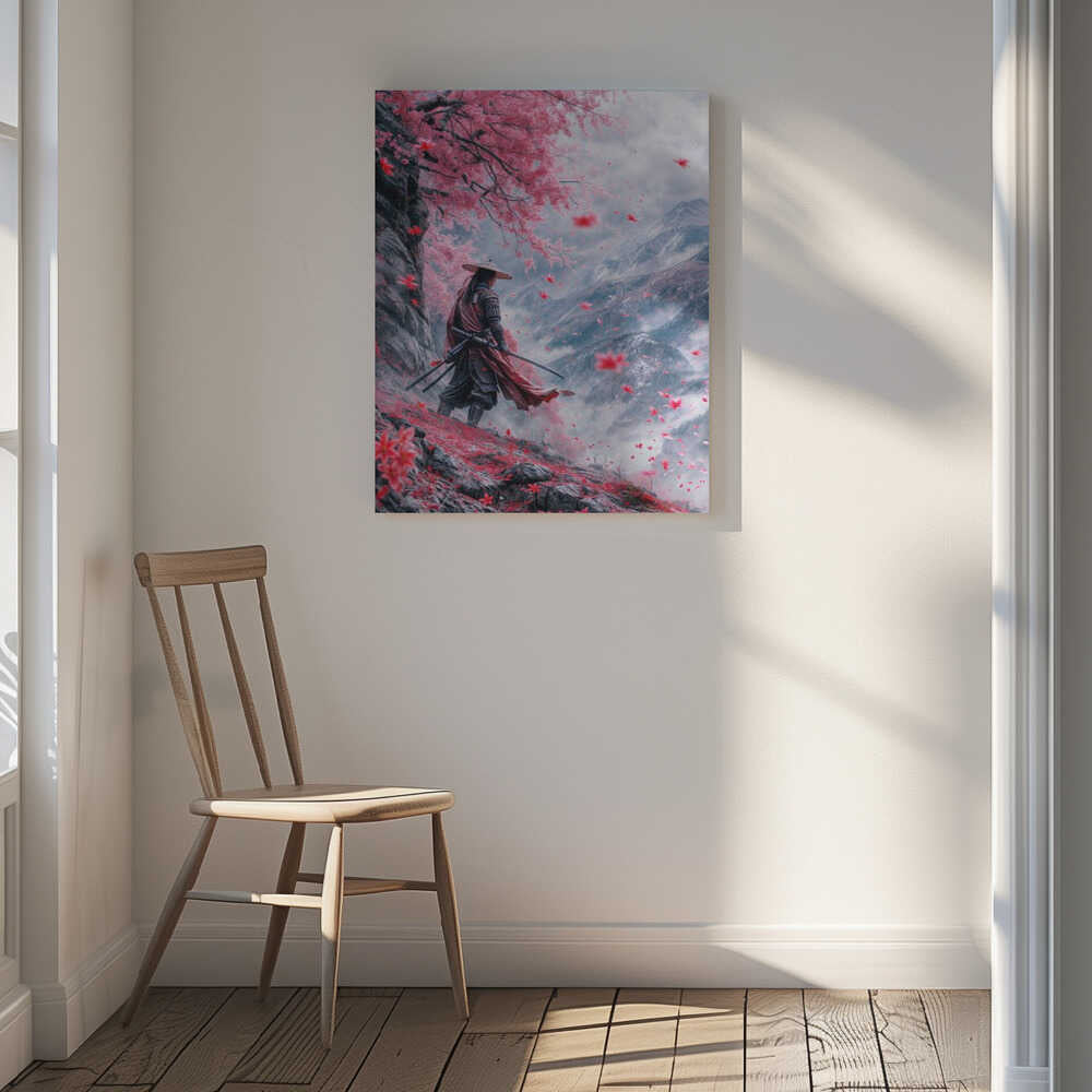 The Samurai Warrior Canvas Print Wall Art 1X2858146 - ART FEVER - Art Fever