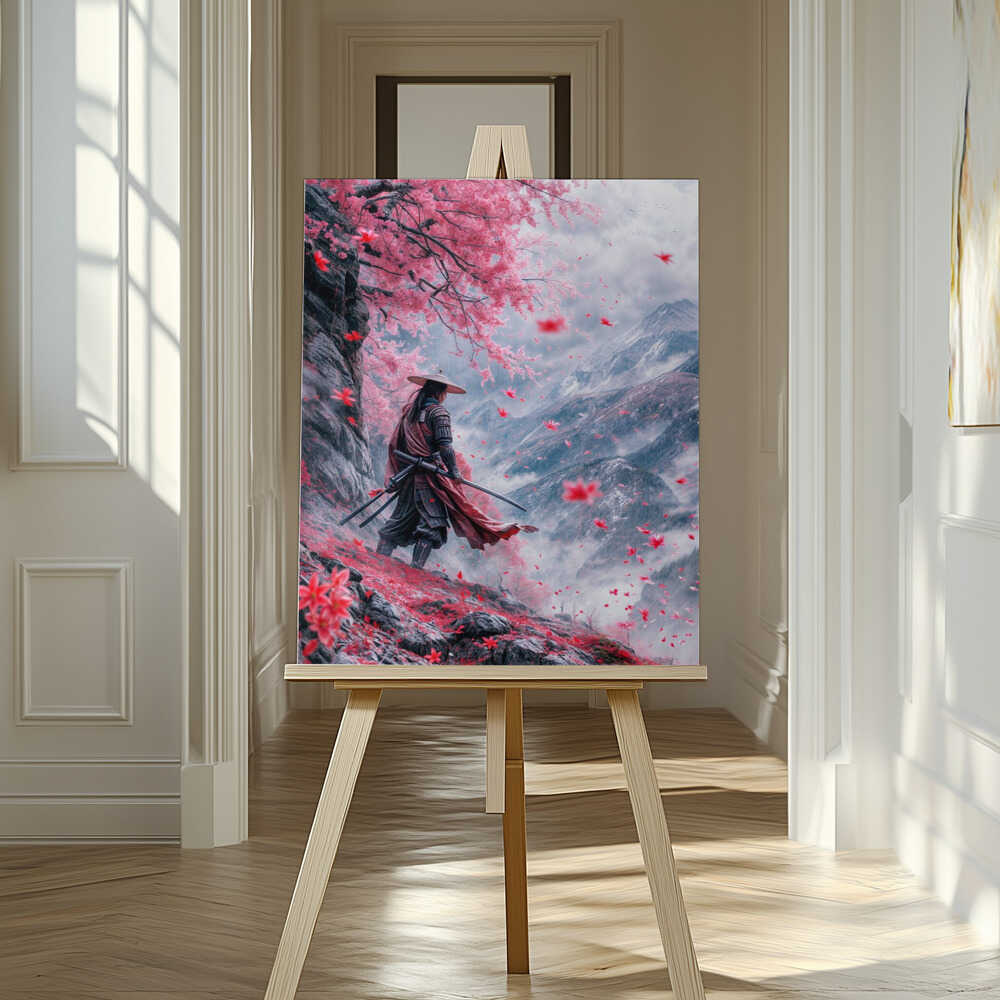 The Samurai Warrior Canvas Print Wall Art 1X2858146 - ART FEVER - Art Fever