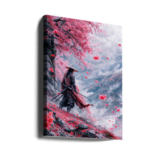 The Samurai Warrior Canvas Print Wall Art 1X2858146 - ART FEVER - Art Fever
