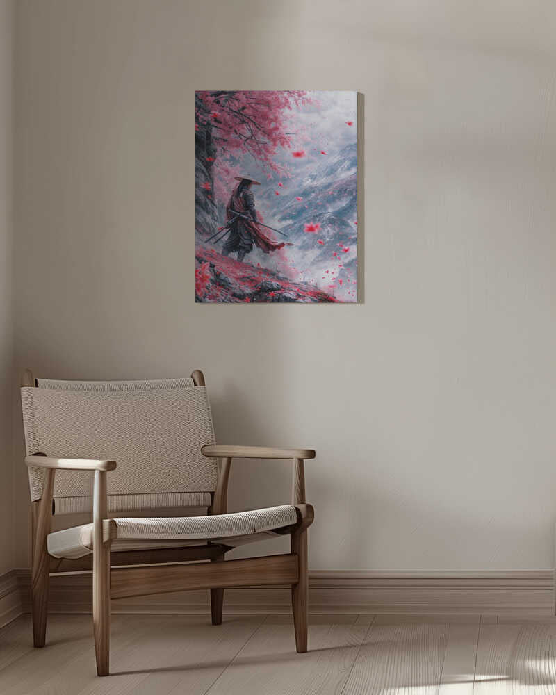 The Samurai Warrior Canvas Print Wall Art 1X2858146 - ART FEVER - Art Fever