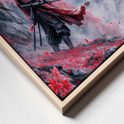 The Samurai Warrior Canvas Print Wall Art 1X2858146 - ART FEVER - Art Fever