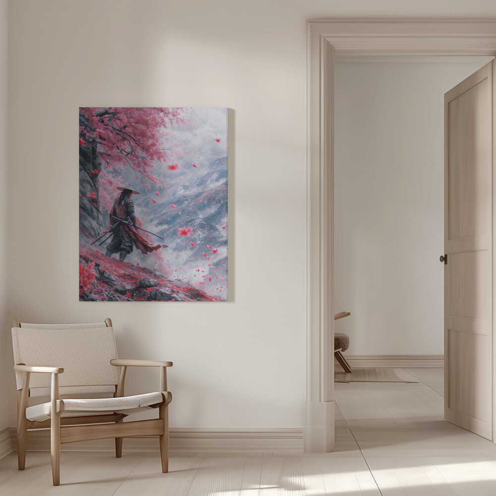 The Samurai Warrior Canvas Print Wall Art 1X2858146 - ART FEVER - Art Fever