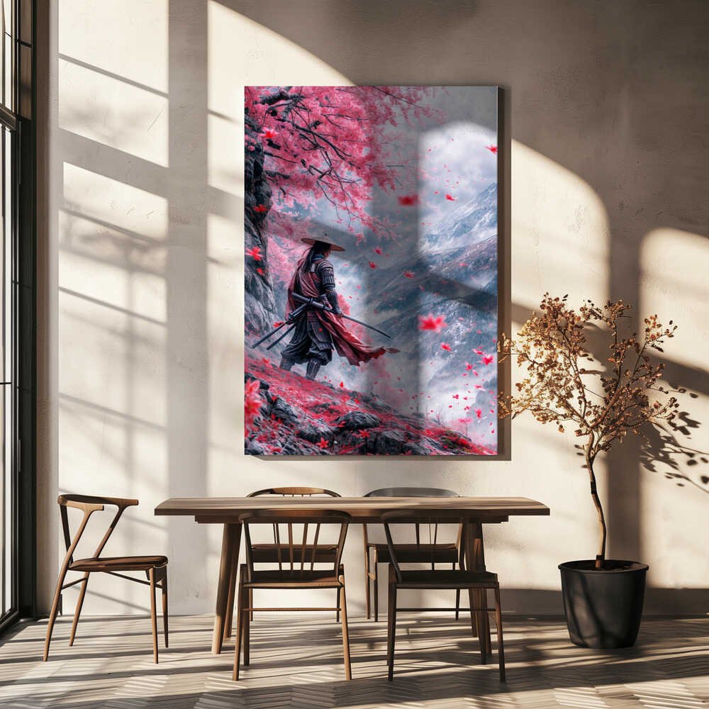The Samurai Warrior Canvas Print Wall Art 1X2858146 - ART FEVER - Art Fever