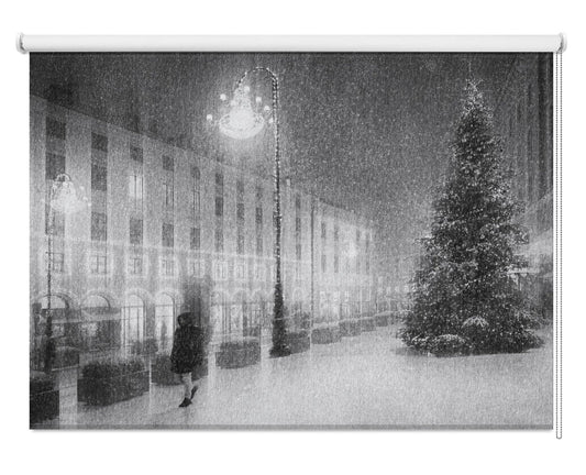 The Weather God Delivers on Time for Christmas Printed Picture Photo Roller Blind - 1X2669684 - Art Fever - Art Fever