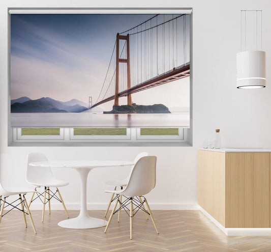 The Xihoumen Bridge China Printed Picture Photo Roller Blind - 1X964727 - Art Fever - Art Fever