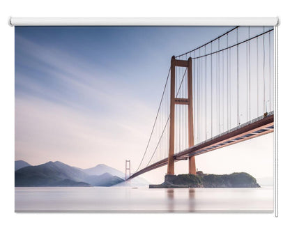 The Xihoumen Bridge China Printed Picture Photo Roller Blind - 1X964727 - Art Fever - Art Fever