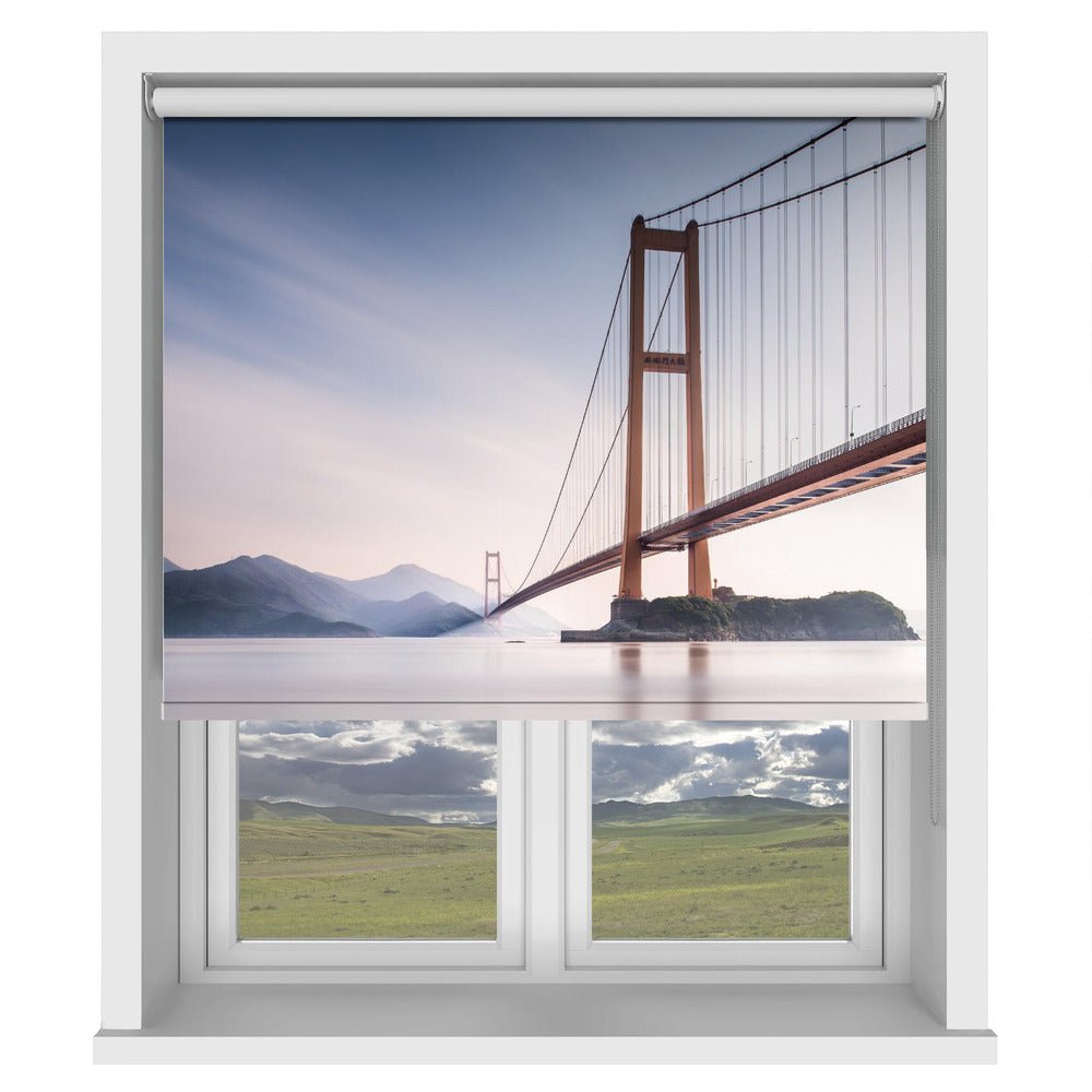 The Xihoumen Bridge China Printed Picture Photo Roller Blind - 1X964727 - Art Fever - Art Fever