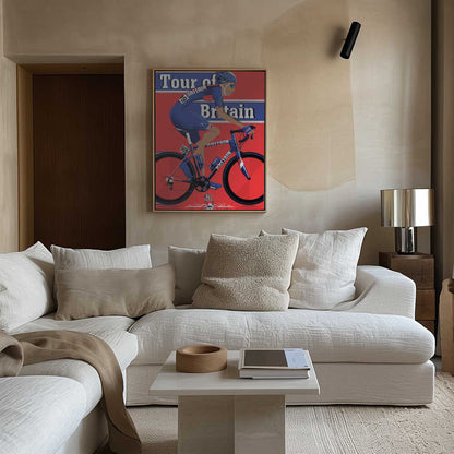 Tour of Britain Cycling Race Canvas Print Wall Art 1X2662605 - ART FEVER - Art Fever