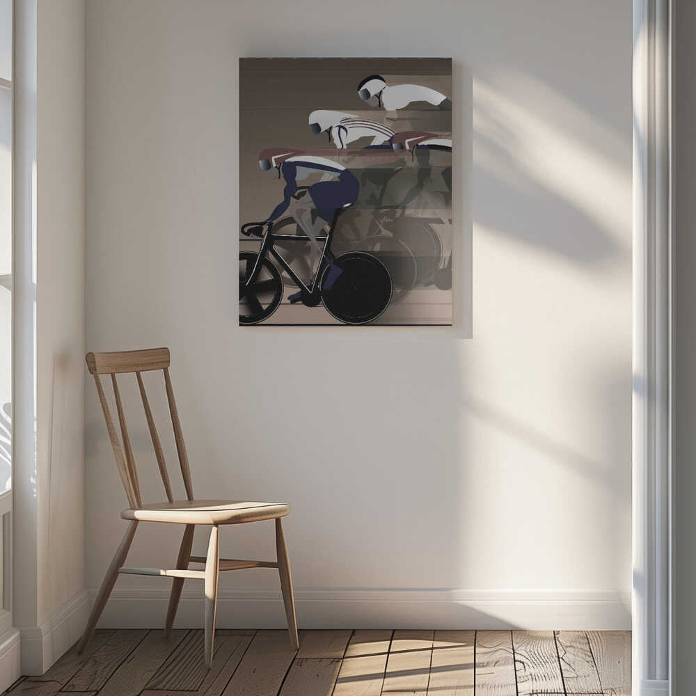 Velodrome Art Canvas Print Wall Art 1X2662611 - ART FEVER - Art Fever