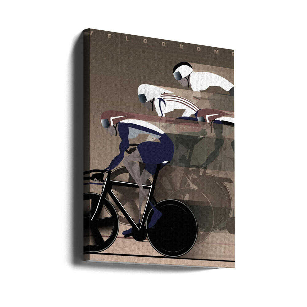 Velodrome Art Canvas Print Wall Art 1X2662611 - ART FEVER - Art Fever