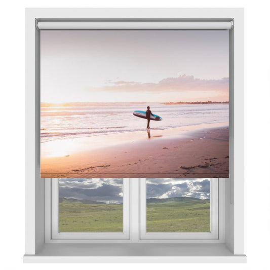 Venice Beach Surfer Printed Picture Photo Roller Blind - 1X2758358 - Art Fever - Art Fever
