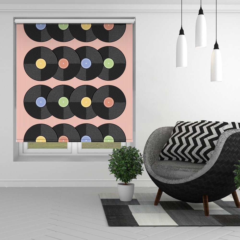 Vinyl Pattern 5 Printed Picture Photo Roller Blind - 1X2899911 - Art Fever - Art Fever