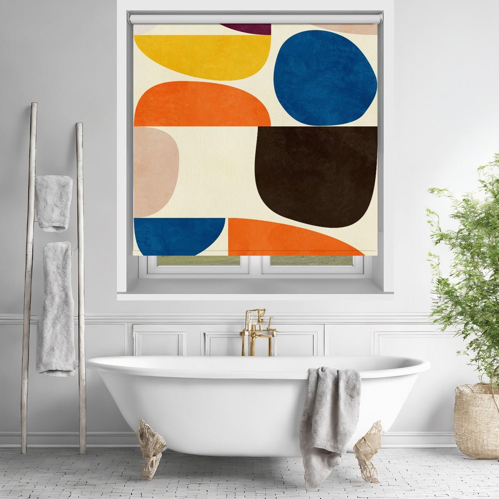 Vivid Bauhaus Printed Picture Photo Roller Blind - 1X2501407 - Art Fever - Art Fever