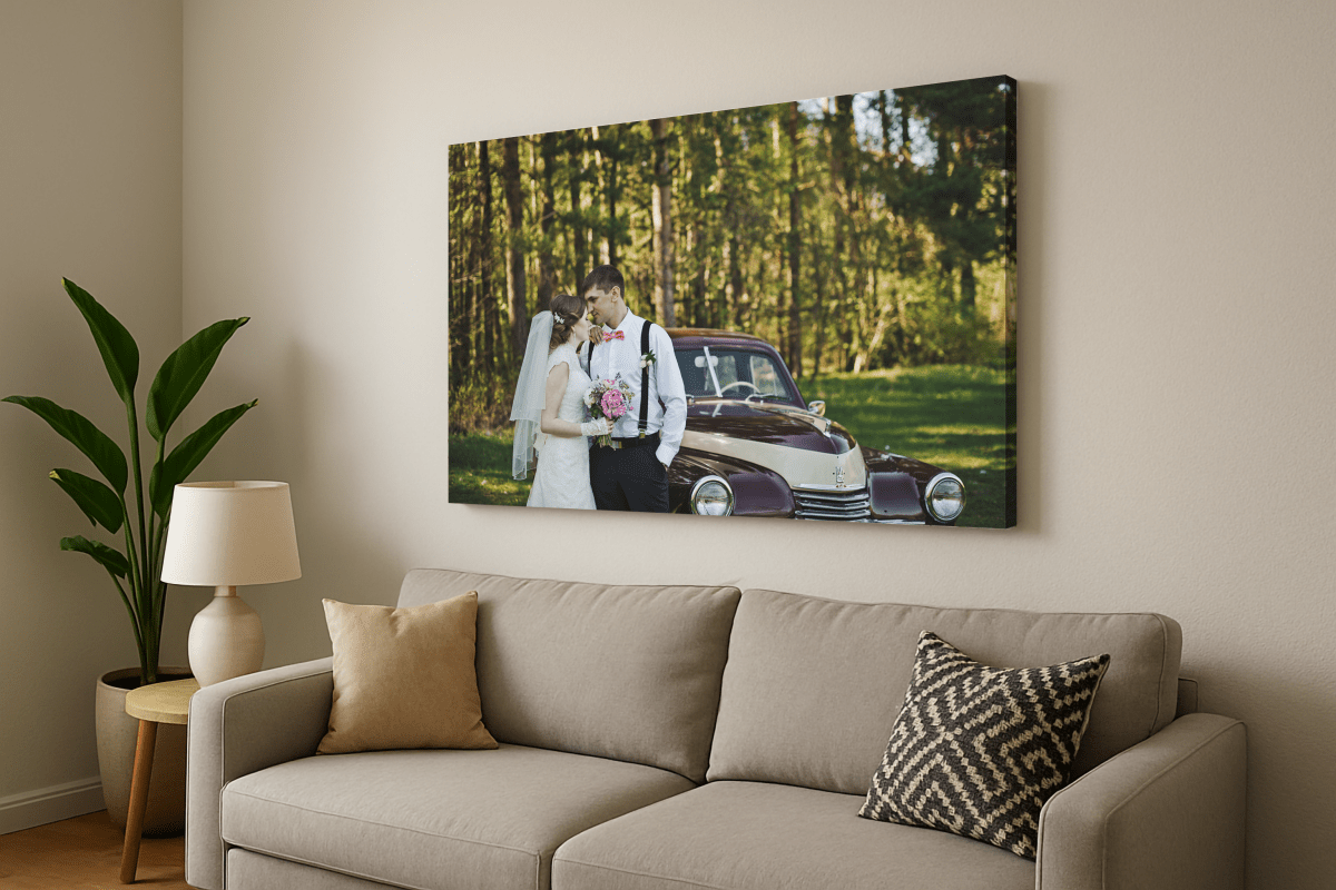 Wedding Canvas Print - Gift Voucher - Art Fever - Art Fever