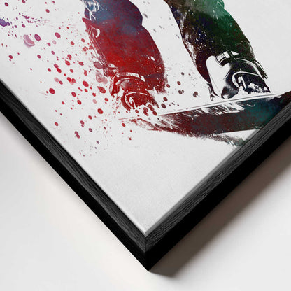 Winter Sport Snowboard Art Canvas Print Wall Art 1X2821218 - ART FEVER - Art Fever