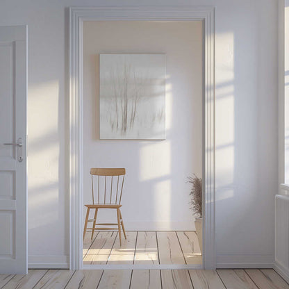 Winter White Canvas Print Wall Art 1X3395657 - ART FEVER - Art Fever