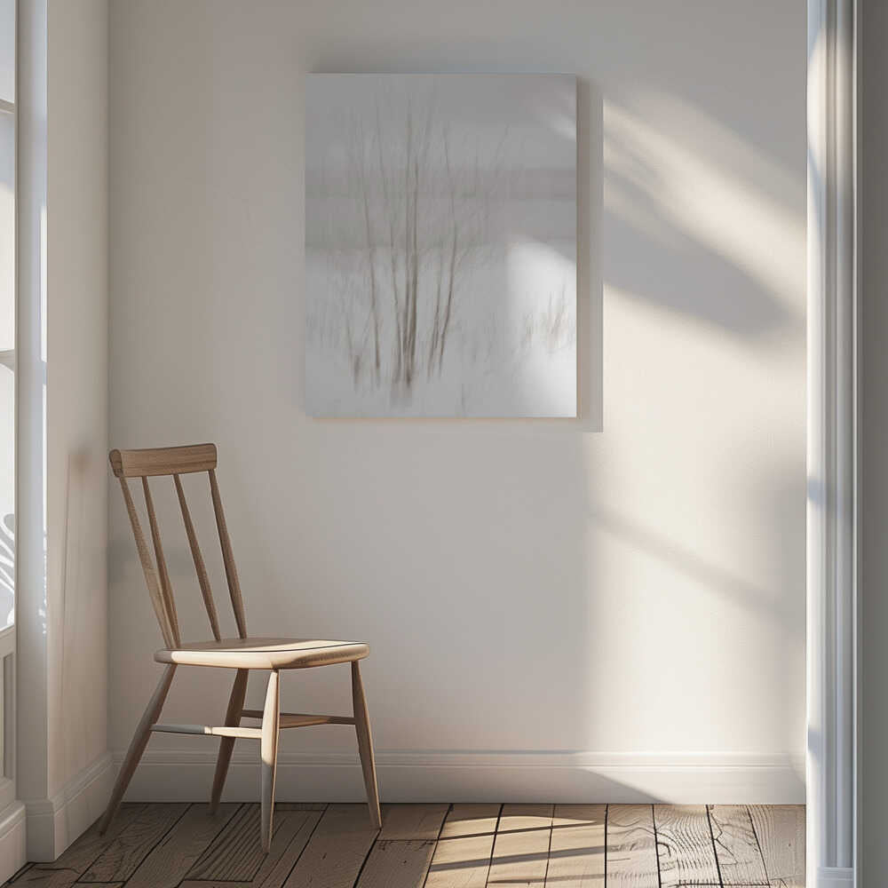 Winter White Canvas Print Wall Art 1X3395657 - ART FEVER - Art Fever