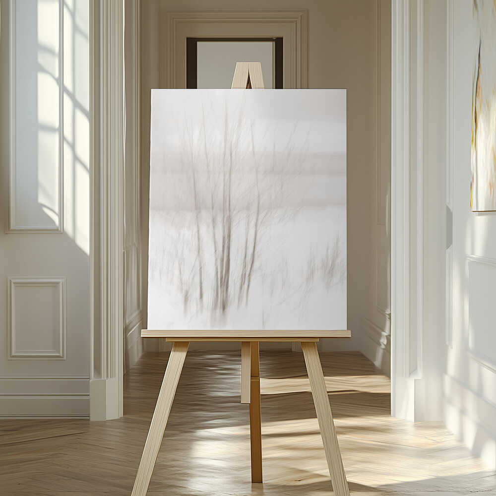 Winter White Canvas Print Wall Art 1X3395657 - ART FEVER - Art Fever