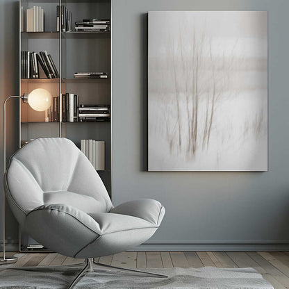 Winter White Canvas Print Wall Art 1X3395657 - ART FEVER - Art Fever