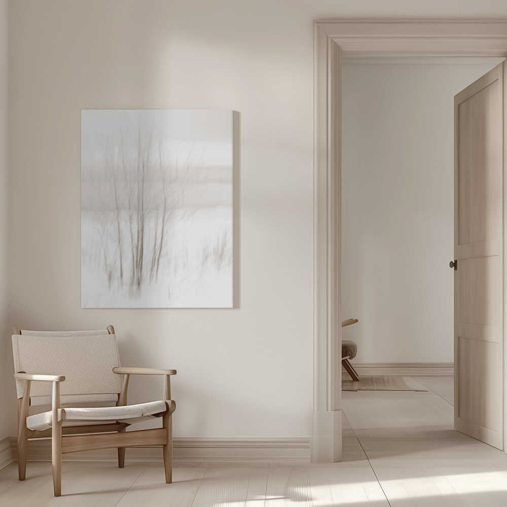 Winter White Canvas Print Wall Art 1X3395657 - ART FEVER - Art Fever