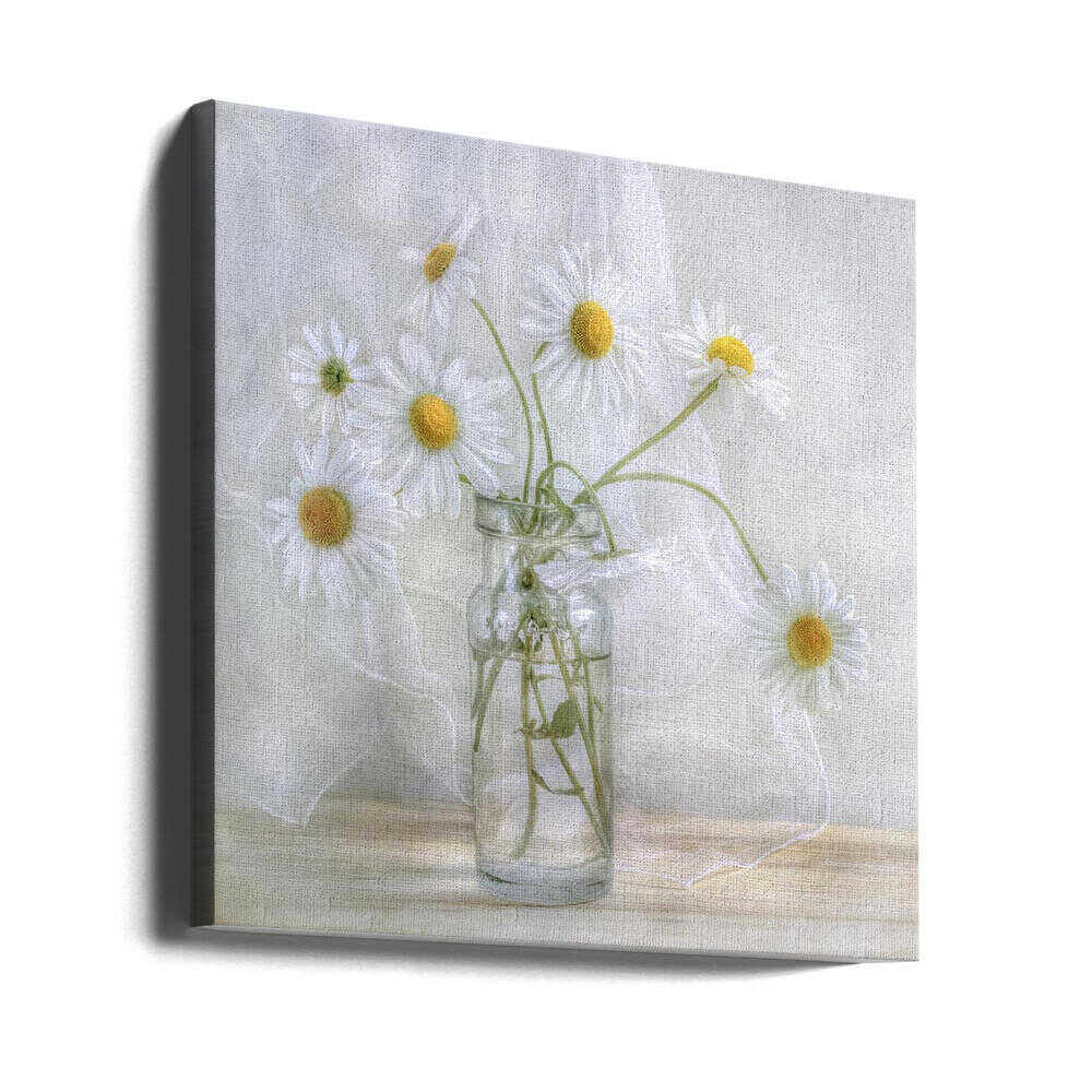 Yellow Daisies Canvas Print Wall Art 1X1667167 - ART FEVER - Art Fever