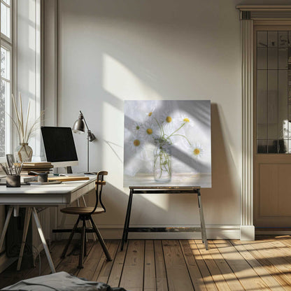 Yellow Daisies Canvas Print Wall Art 1X1667167 - ART FEVER - Art Fever