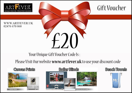 £20 Gift Voucher - Art Fever - Art Fever