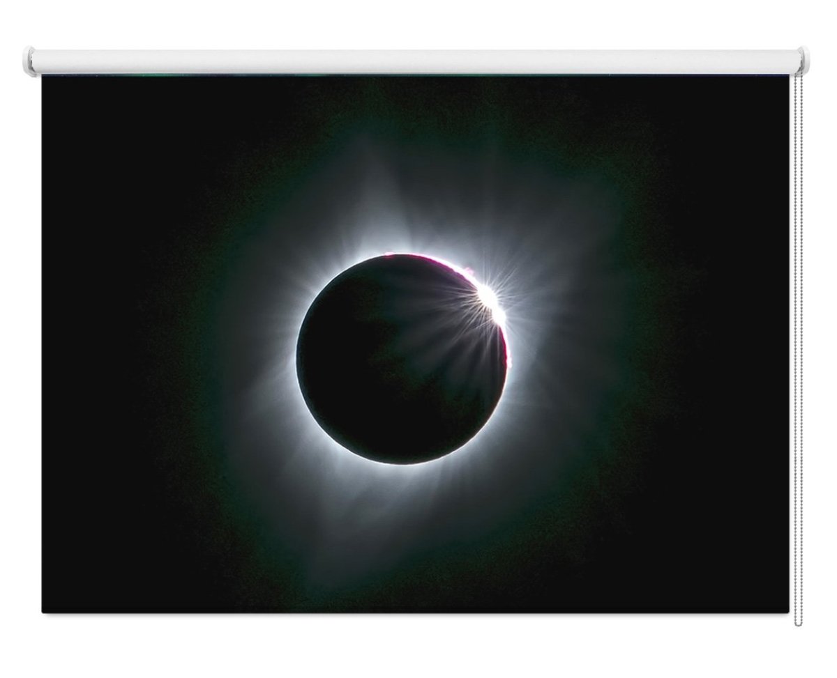 2017 Total Solar Eclipse Printed Picture Photo Roller Blind- 1X1386777 - Art Fever - Art Fever