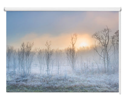 A touch of winter Printed Photo Roller Blind - 1X1426442