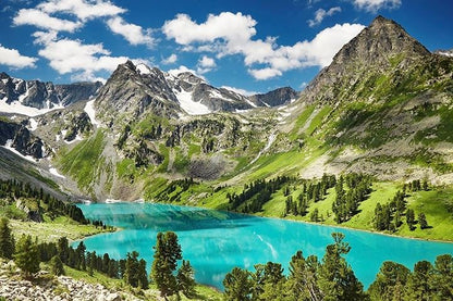 Altai Mountains Lake Printed Picture Photo Roller Blind - RB412 - Art Fever