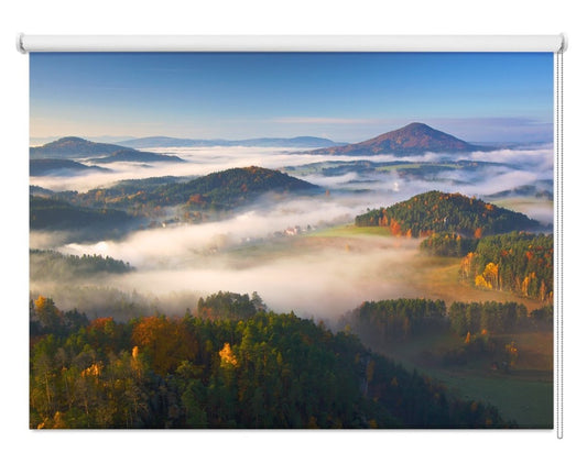 Autumn Fairytale Printed Picture Photo Roller Blind - 1X47347 - Art Fever - Art Fever