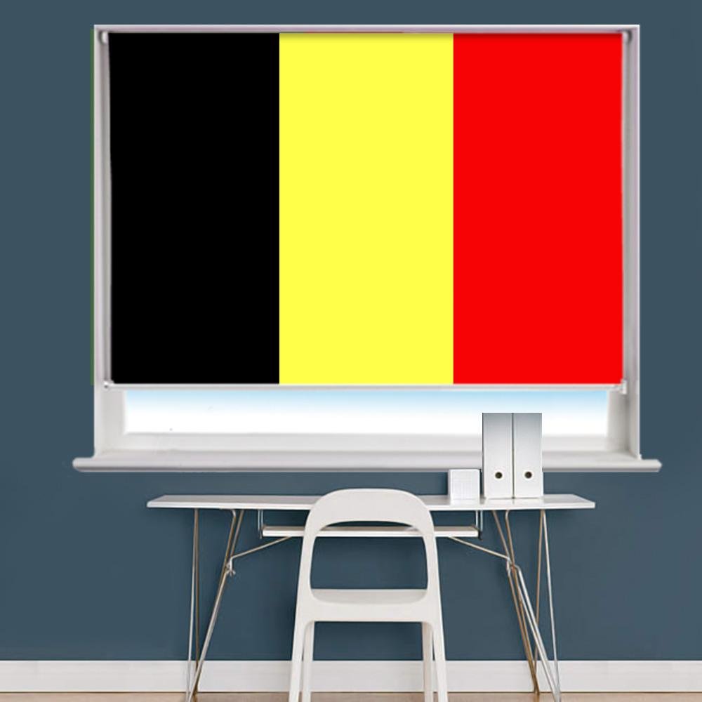 Belgium Flag Printed Picture Roller Blind - RB769 - Art Fever - Art Fever